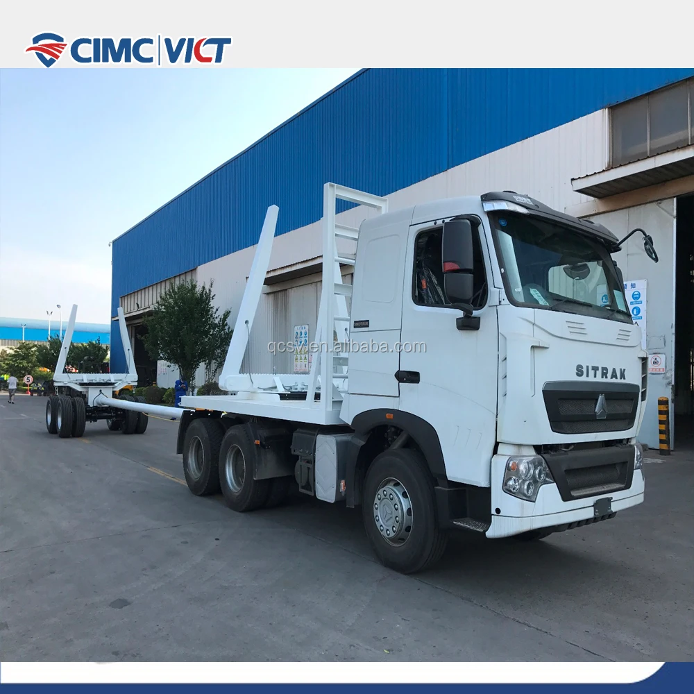 timber transportation logging trailer