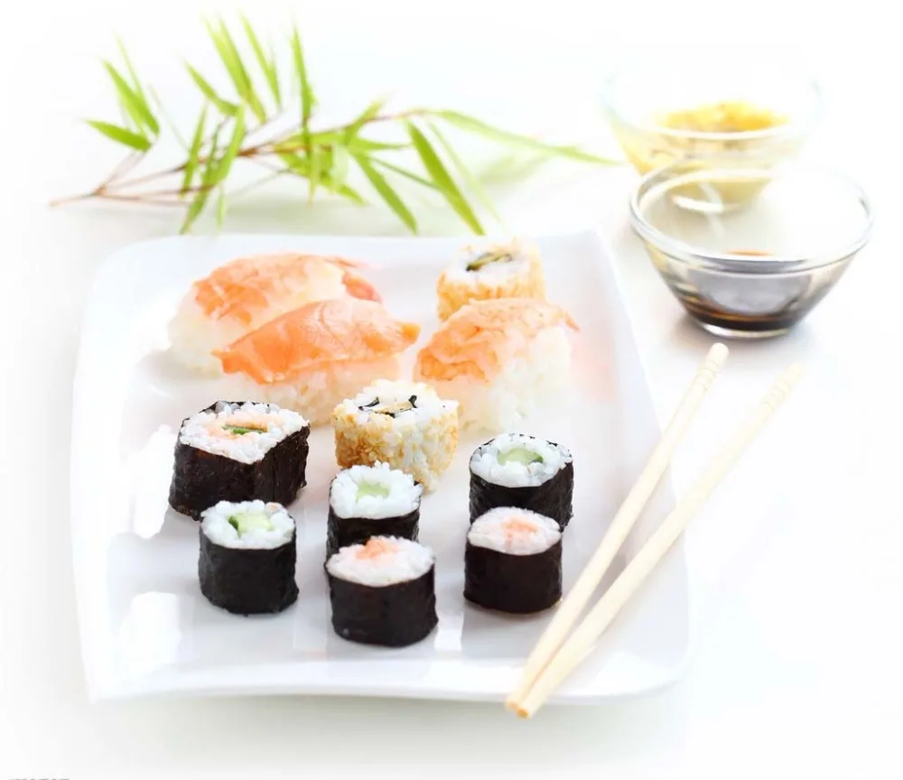 japanese food sushi raw material of yaki sushi nori roasted seaweed