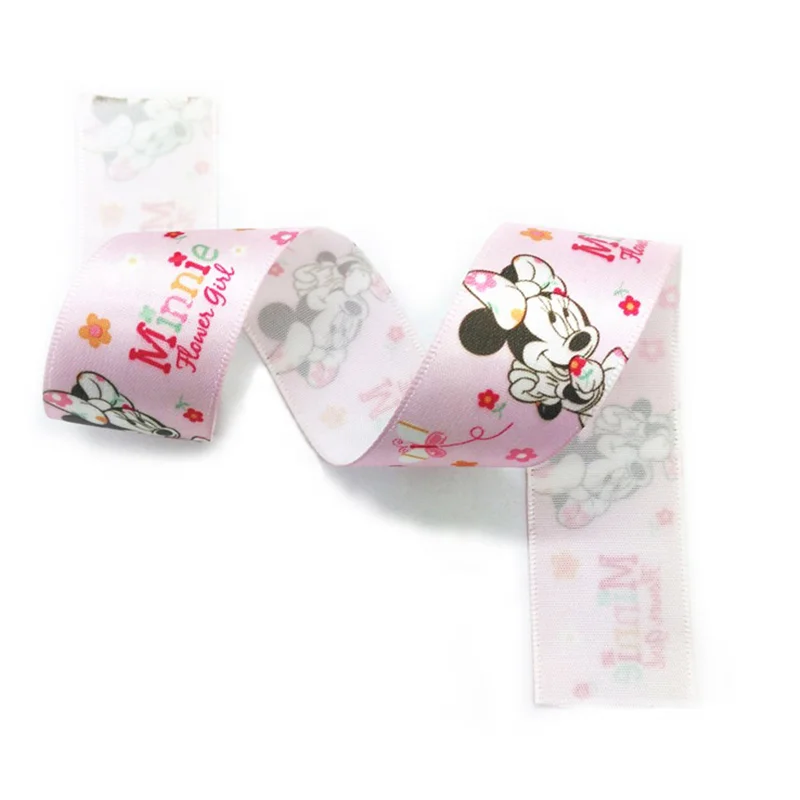 custom typewriter embroidery satin ribbon for clothing