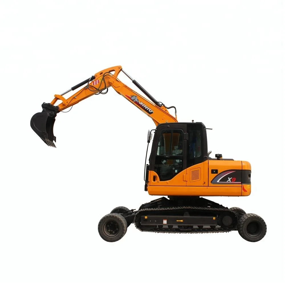 Wheel-crawler Excavator X9 with Japan Engine
