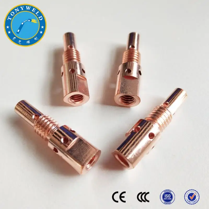  Binzel 25AK mig parts Сварочные аксессуары контактный держатель наконечника 142