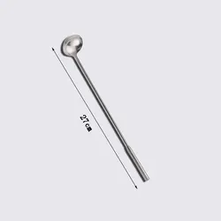 wholesale long mixing spoon small stainless steel ice cream scoop