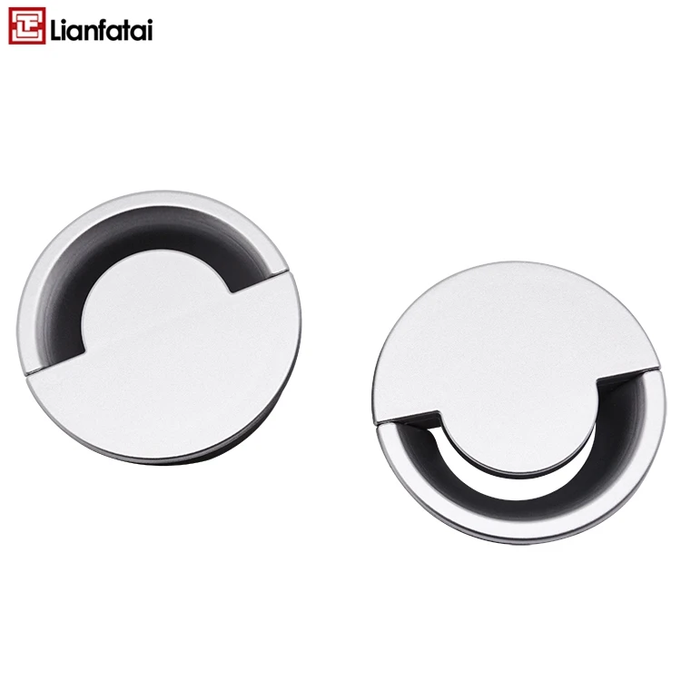 60mm furniture hole cover cable grommet office desk cable grommet computer desk cable hole