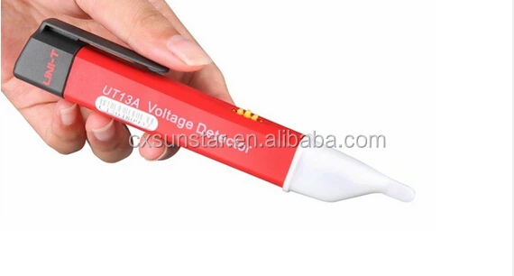 UT13A AC 24-600V Voltage Detector Pen Flashing LED Light Indication Voltmeter Tester