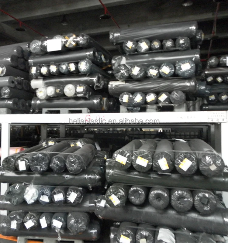 PVC stock rexine leather synthetic faux stock leather for car seat sofa shoes furniture artificial leather with high quality