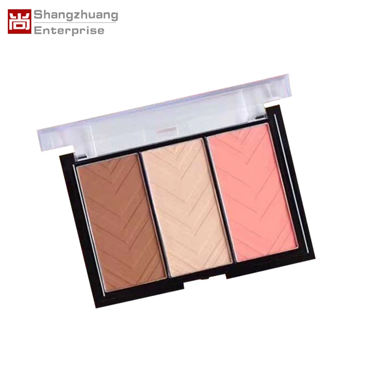 Лучшие Контур Палитра с private label 3 вида цветов Косметика для макияжа ластик сделать свой собственный бренд макияж