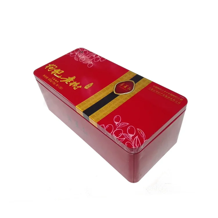 XinYu Rectangular tea Tin Can&rectangle metal box for tea packing