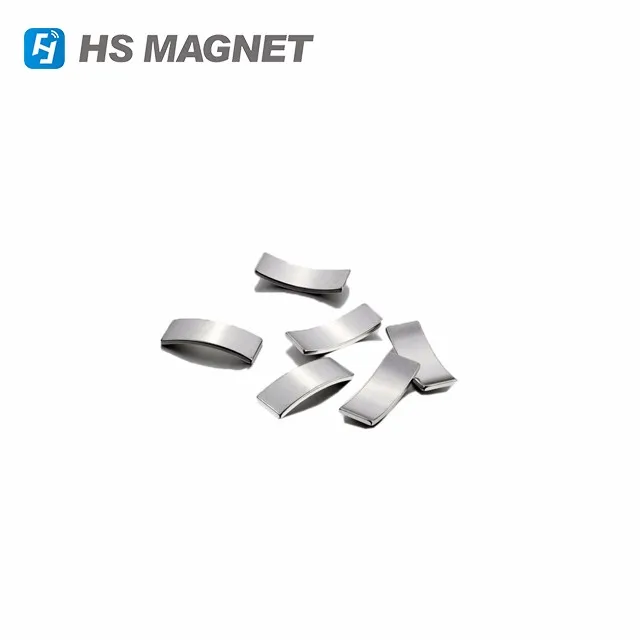 Zinc Coating Arc Segment Sintered NdFeB Magnets for AC high speed motor