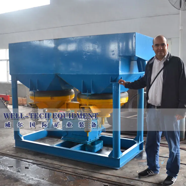 Heavy mineral concentrator equipment gold jig machinery separator mineral jig for sale