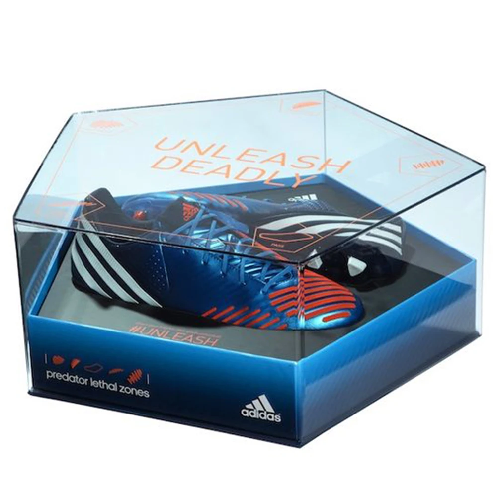 Manufacturers wholesaleacrylic Shoe Skyscraper Shelf /Acrylic Shoe Riser Display Stands