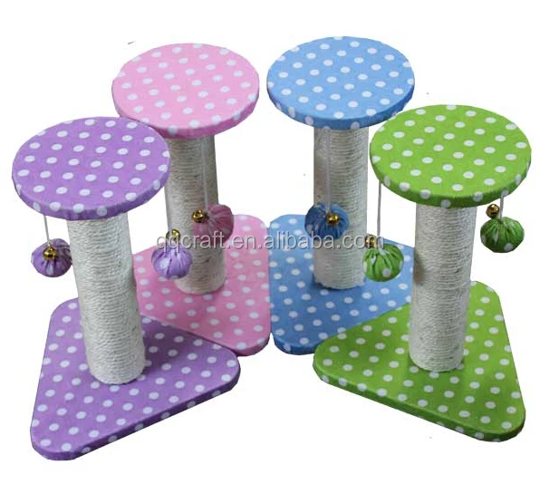 QQPET Cheap Price Luxury Small Cat Tree / Cat Scratching Post
