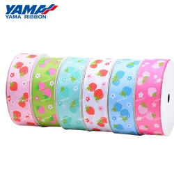 Yama Customized Polyester Grosgrain Ribbon Print Double Face RIBBONS Oeko-tex Standard