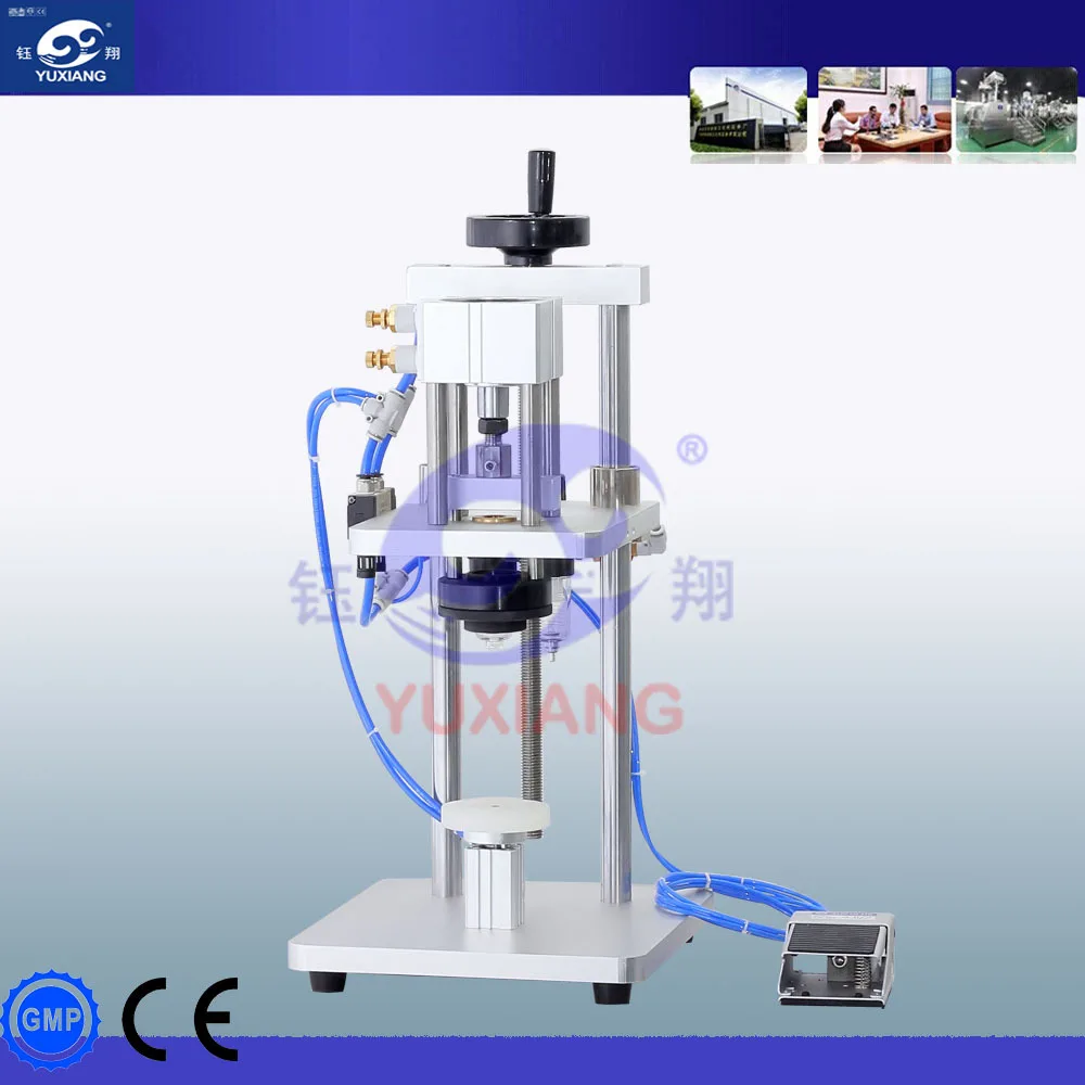 Полуавтоматическая духи обжимной машины в продаже