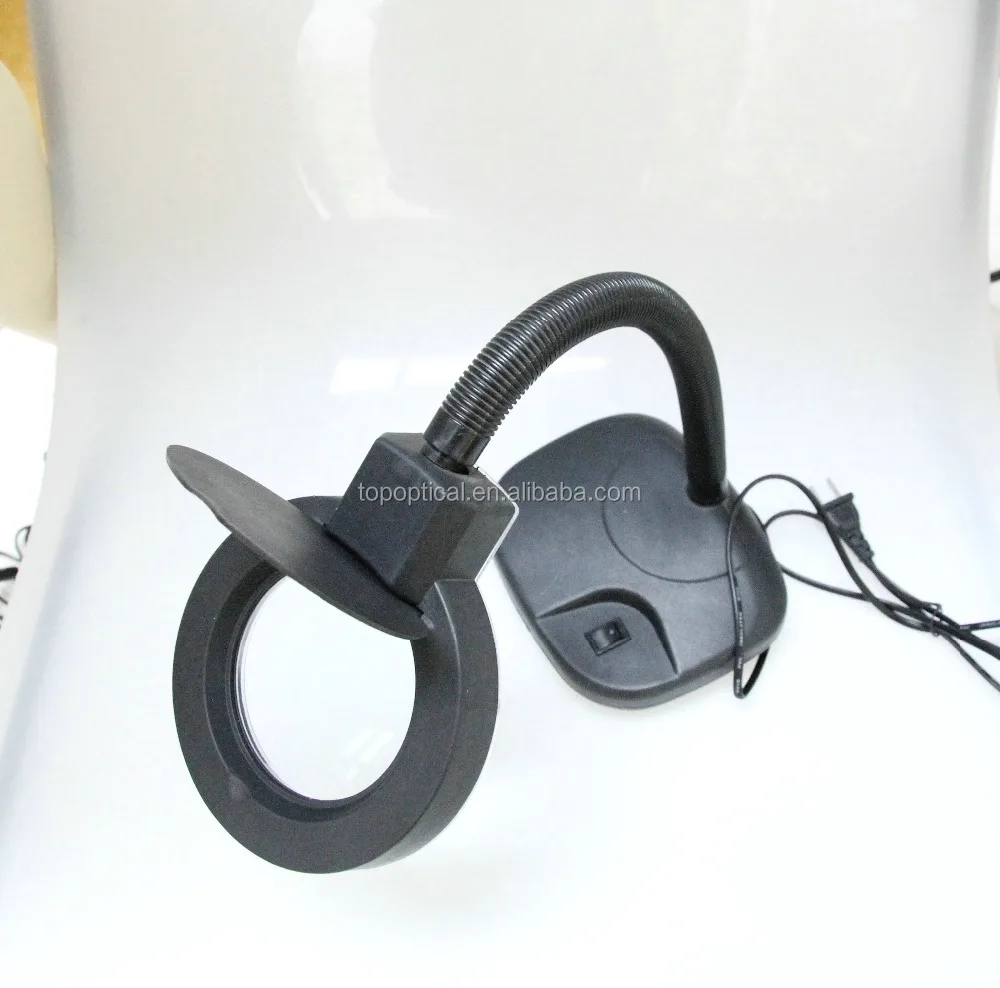 Desktop LED magnifier Lamp and Reading Magnifying glass