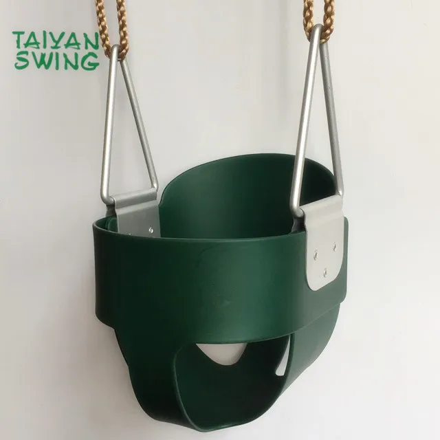 
High Back Full Bucket Baby Swing Seat with PE Rope 