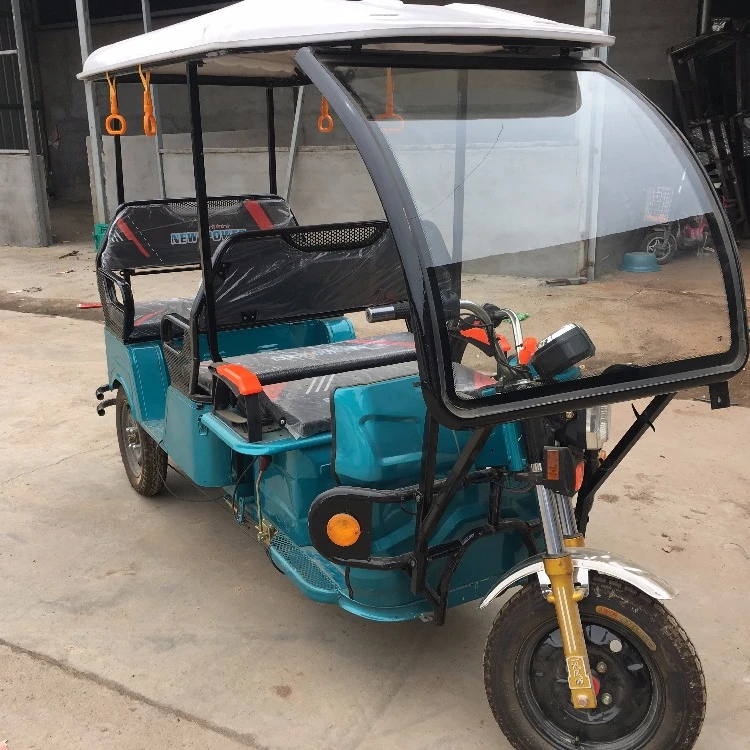 Battery Powered Electric Rickshaw With Sofa Seat