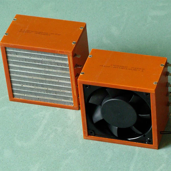 PTC air heater without blowing