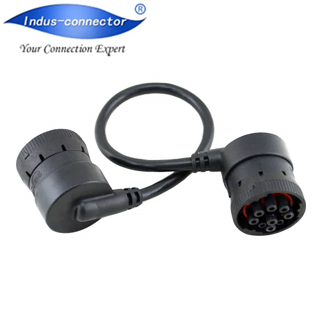 Соединитель SAE J1939 9P Штекерный can-кабель