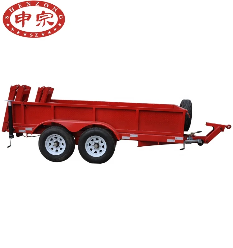 High Quality 2-3 Tons Farm Dump Tractor Truck Trailer