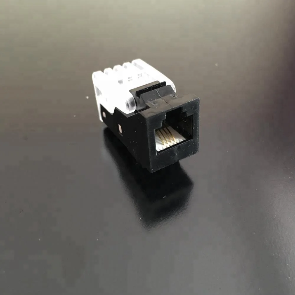 RJ11 6P4C Enhanced Cat3 Voice Modular Socket for Telephone