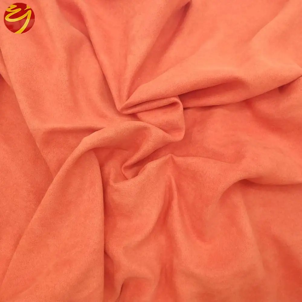 
Wholesale Woven 100% Polyester Microfiber Suede Fabric 