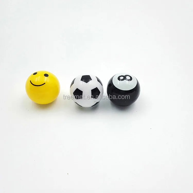 NO.8 Spherical tire pressure cap Tire Valves ABS Plastic Automobile Bicycle Tyre Valve Caps