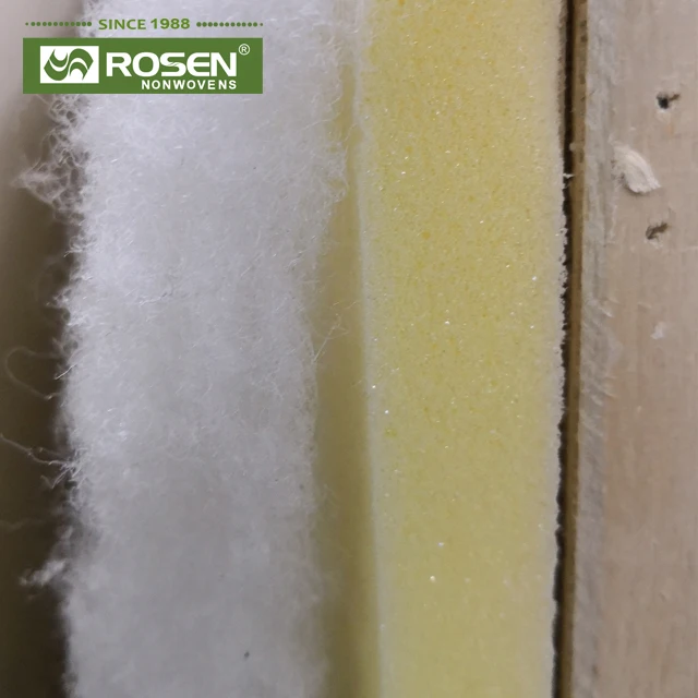 
RS NONWOVEN eco-friendly Fill the mattress material with foam backing 