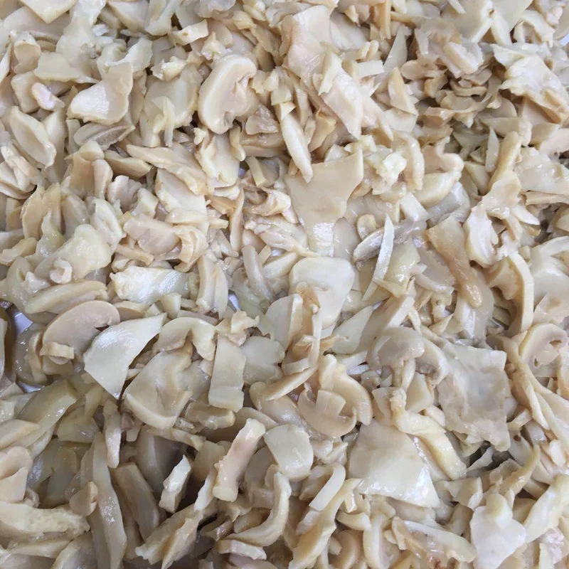 
100% king oyster mushroom in can in brine 