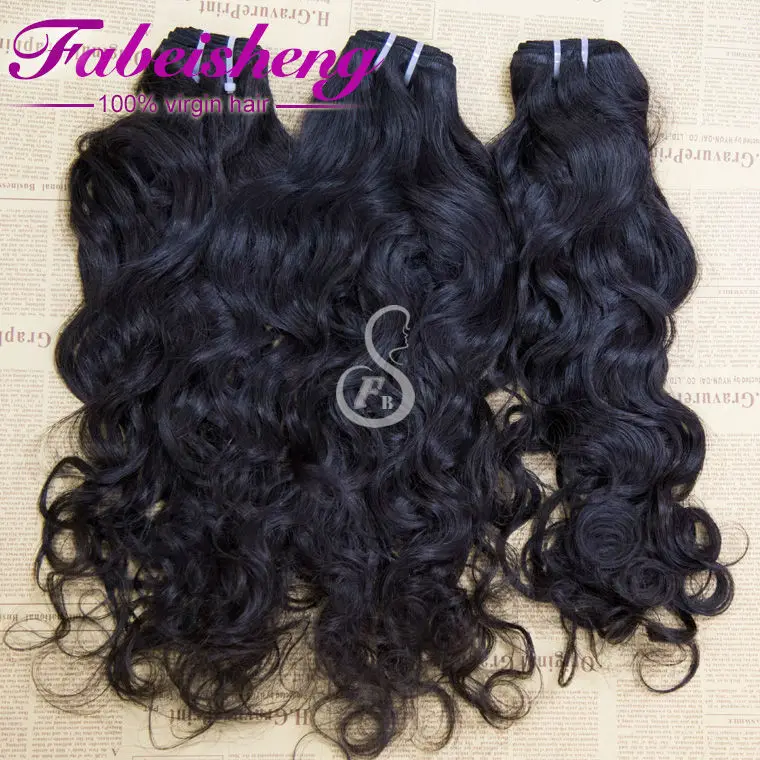 2021top selling products  Fabeisheng 3pcs/lot natural wave hair extensions, 100% real brazilian virgin hair
