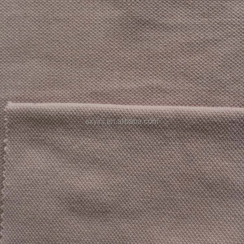 pure 100%cotton pique interlock fabric for school sports uniform