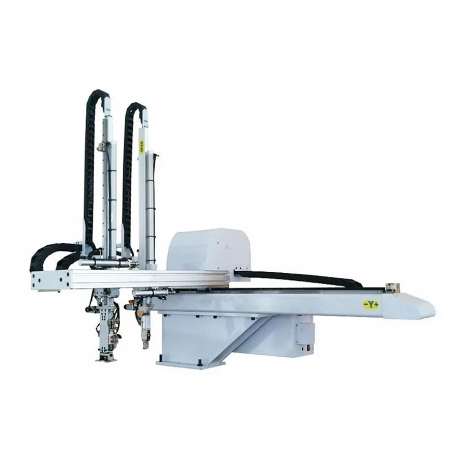 Selective printing of stainless air cylinder accessible by robotic arm