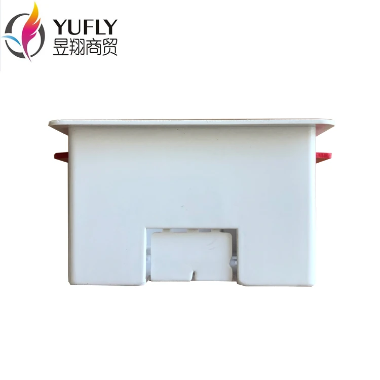 hot sale wooden UK standard high quality plastic  47mm 1 gang round lining box wall switch box lining box