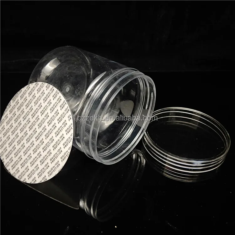 PET 100ml 150ml 175ml 200ml 250ml Clear Transparent Food Can Plastic Spice Jars