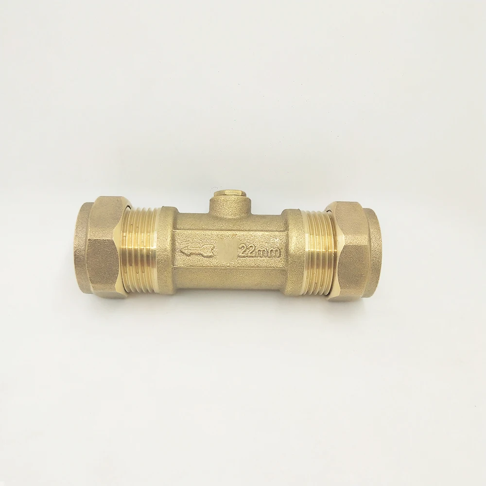 
DZR Brass C X C Double Check Valve 22mm 
