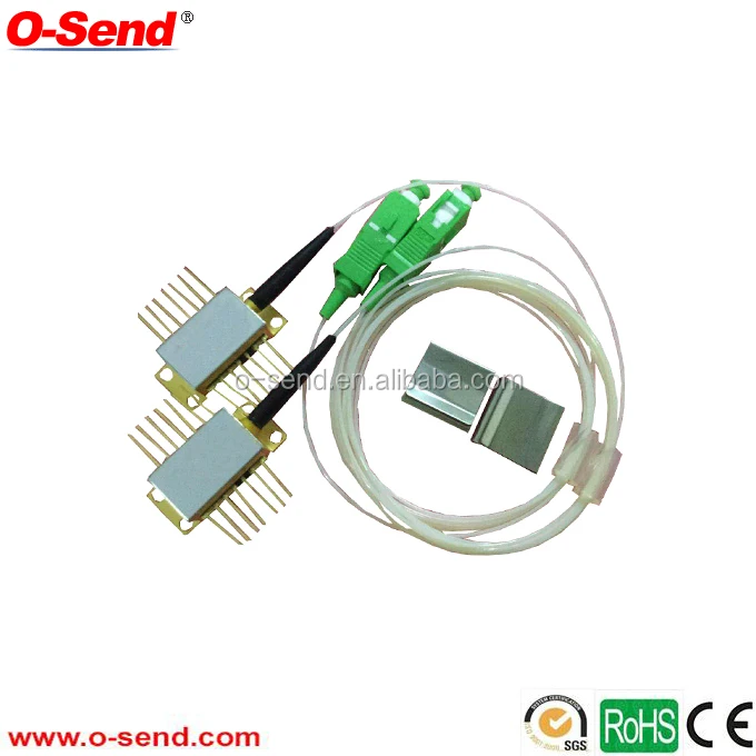 Одномодовый волоконный лазер pigtail CWDM DFB 1310 нм/1550 нм модуль