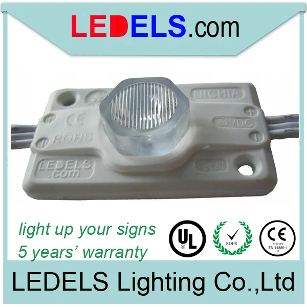 
5 years warranty,50*30mm,,24v 1.2w 120lm ul listed edge lit led module for dual sided light box 
