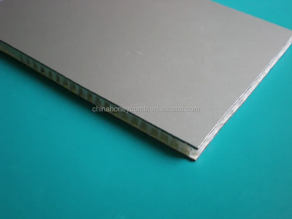 decorative sandwich structural board with honeycomb core light and strong , eco-friendly and sound reducing