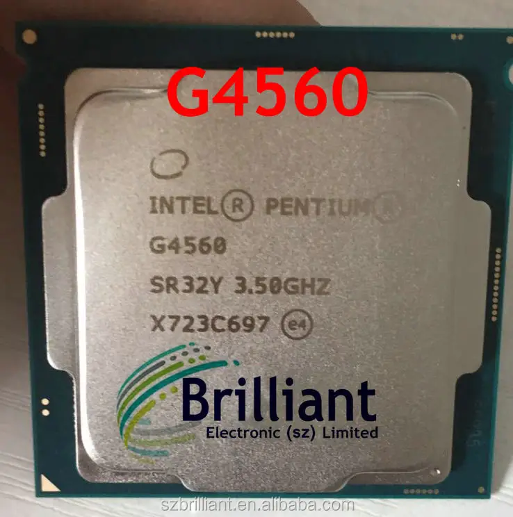 Celeron G4560 3.5GHz 2M Cache Dual-Core CPU Processor LGA1151