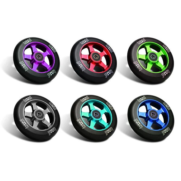 Stunt scooter 100mm wheels pro scooter Accessories 88A PU alloy wheel