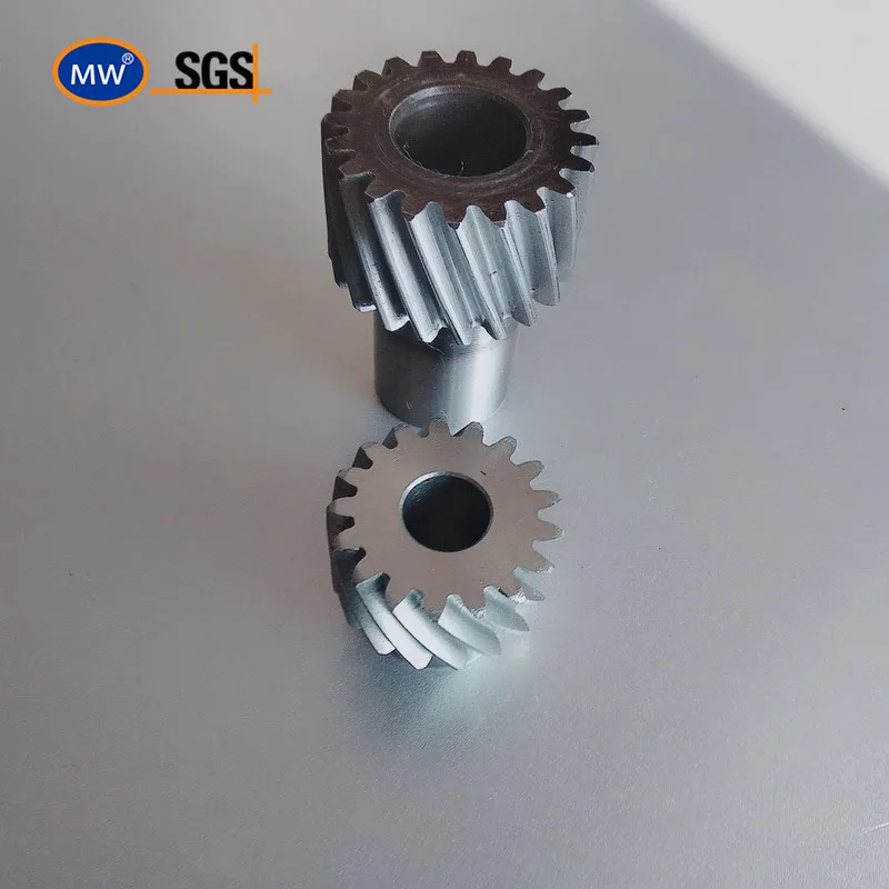 Grinding teeth helical gear