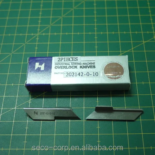 202142-0-10 DOMESTIC OVERLOCK SEWING MACHINE PARTS UPPER KNIFE FOR RIMOLDI