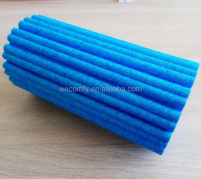 High-intensity vibrating fitness roller High quality vibrating electric rechargeable body massage roller WE-8100