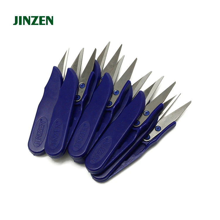 Wholesale Yarn Scissors TC-100 Plastic Handle Thread Cutter JZ-70712