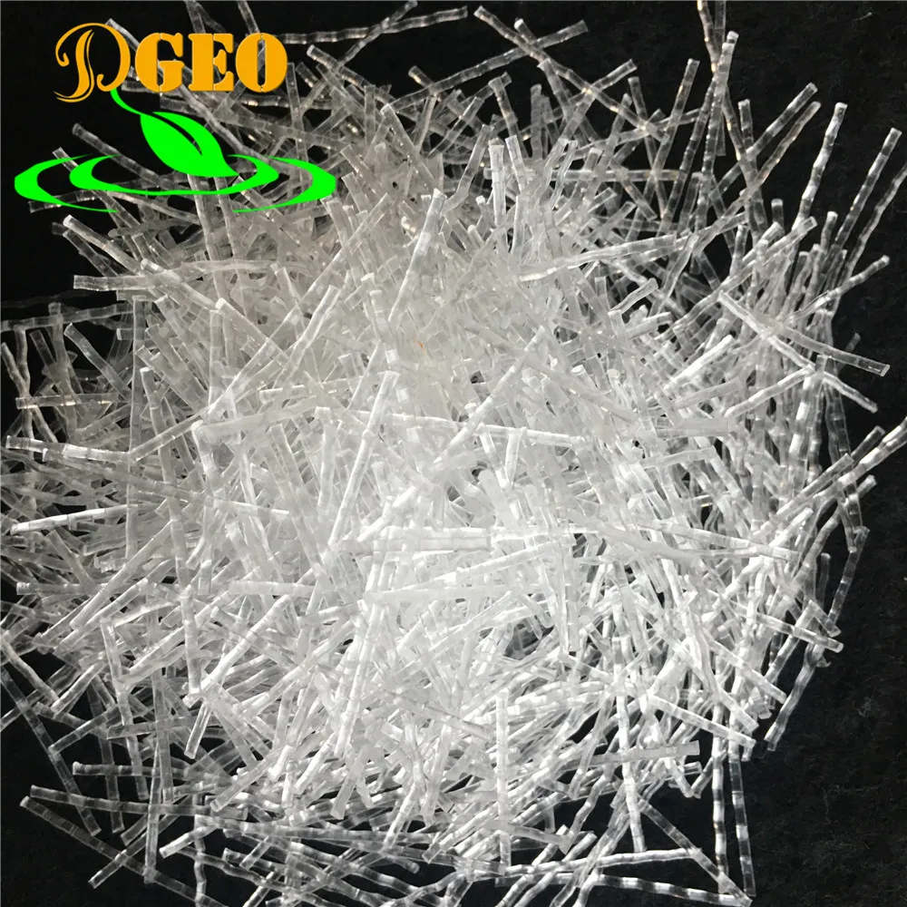 Polypropylene Synthetic polymer  Fiber for Construction