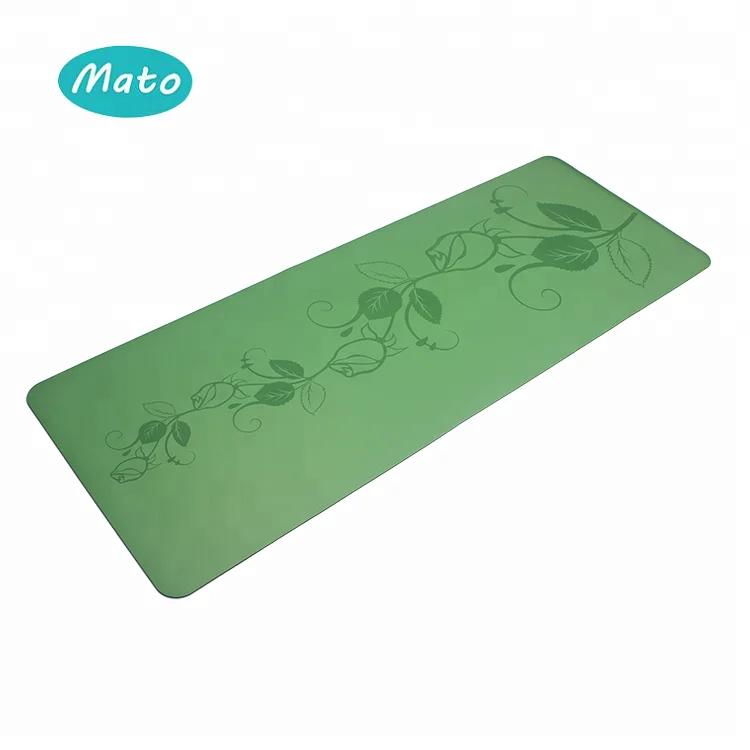 
Manufacturer Wholesale comfortable waterproof rubber pu yoga mat 