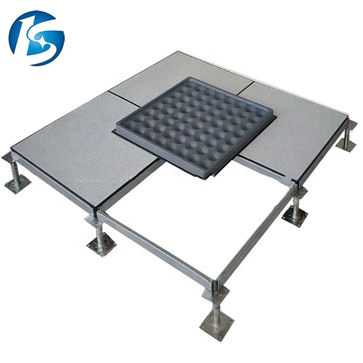 
China supplier steel cementitious access tiles laminate raised floor 