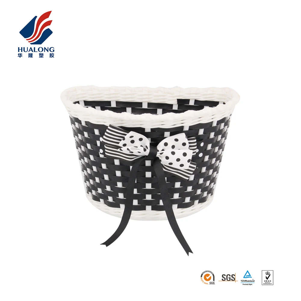 children bicycle accessories Bicycle basket for kids handmade decoration flowers