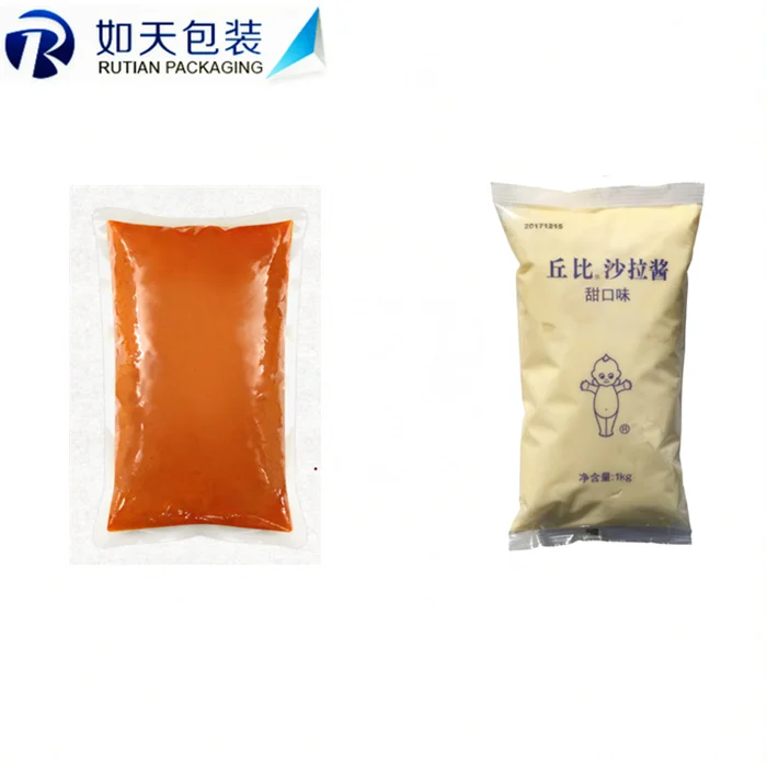 Small catsup tomato ketchup pouch packing machine