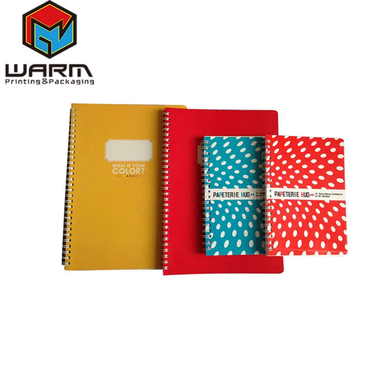 
Top custom paper colorful wholesale cheap spiral notebook 