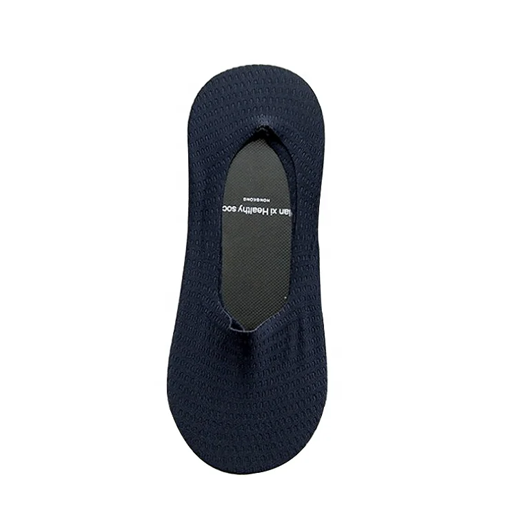 
Best Sales Non Slip Solid Color Custom Invisible No Show Socks For Men 
